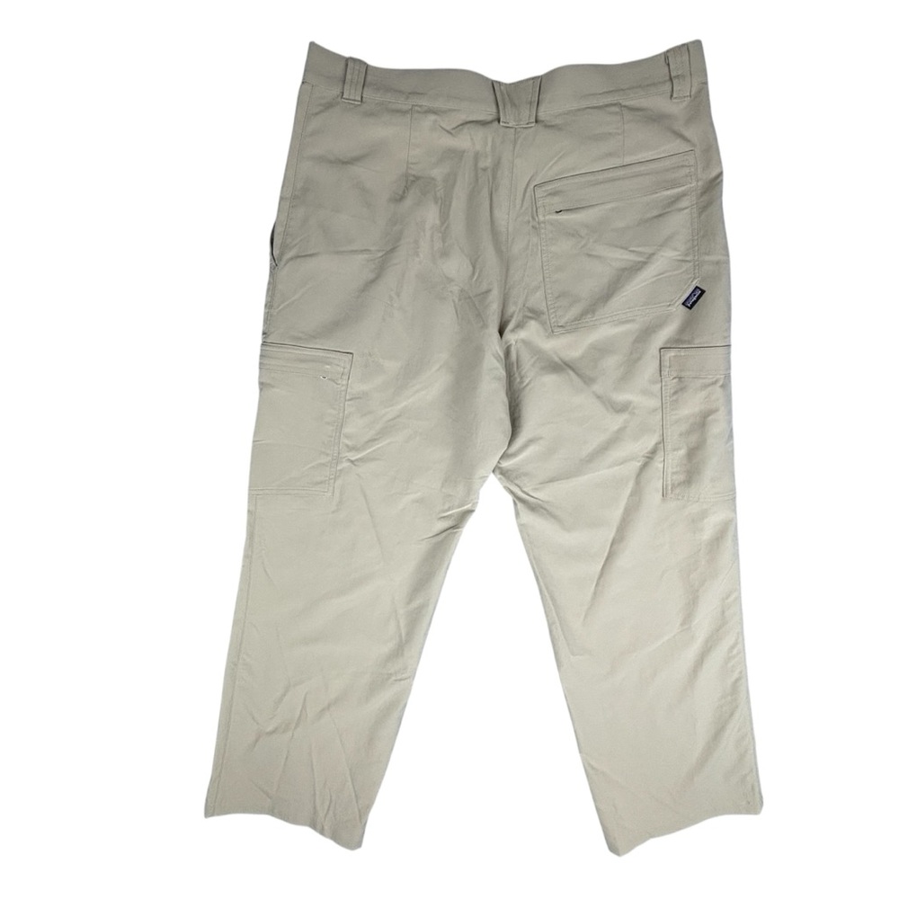 Patagonia Mens 36 Khaki Beige Continental Pants Cargo Outdoor Hiking Lightweight